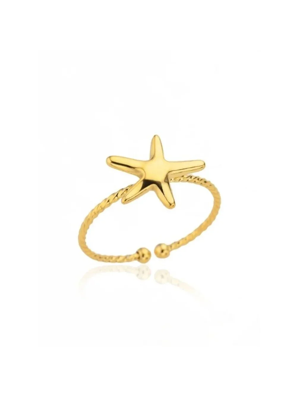 Starfish Band Ring Q1047